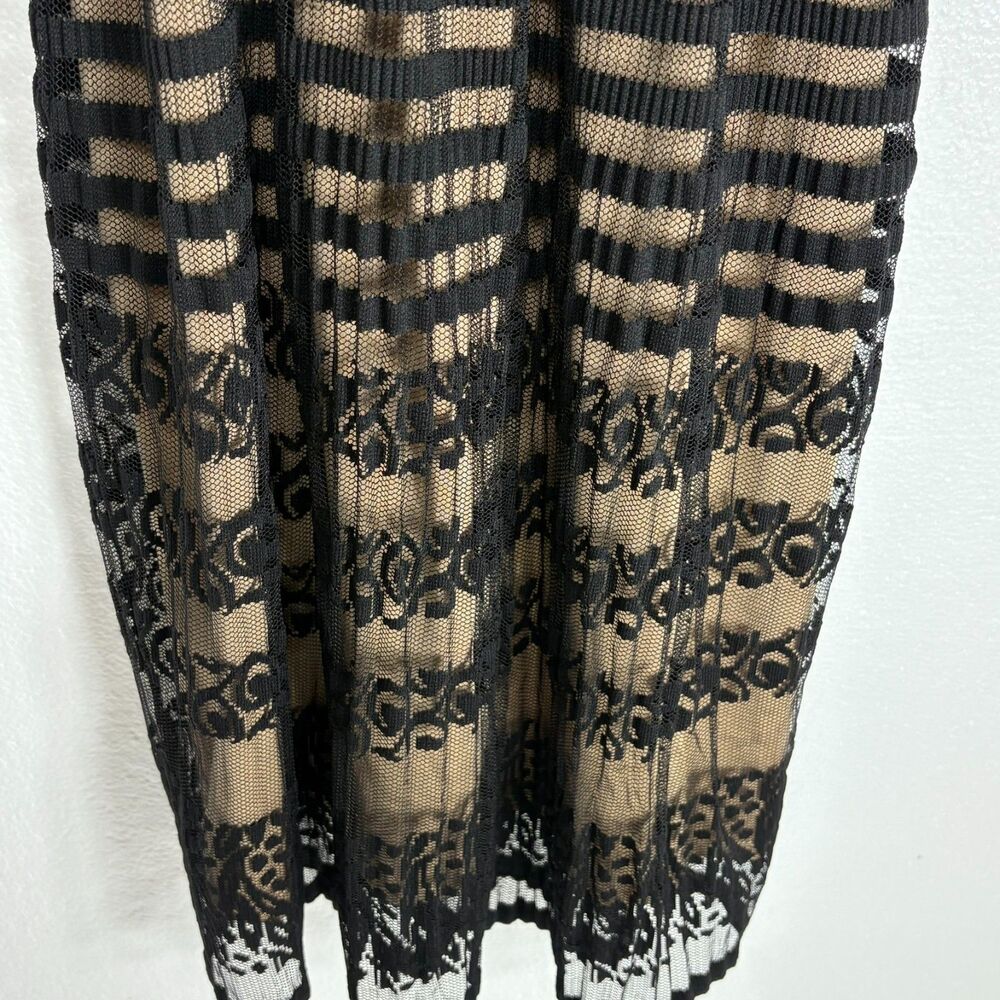 Studio M Black Lace Stretchy Dress with Lining Size Small NWT - Picture 5 of 12